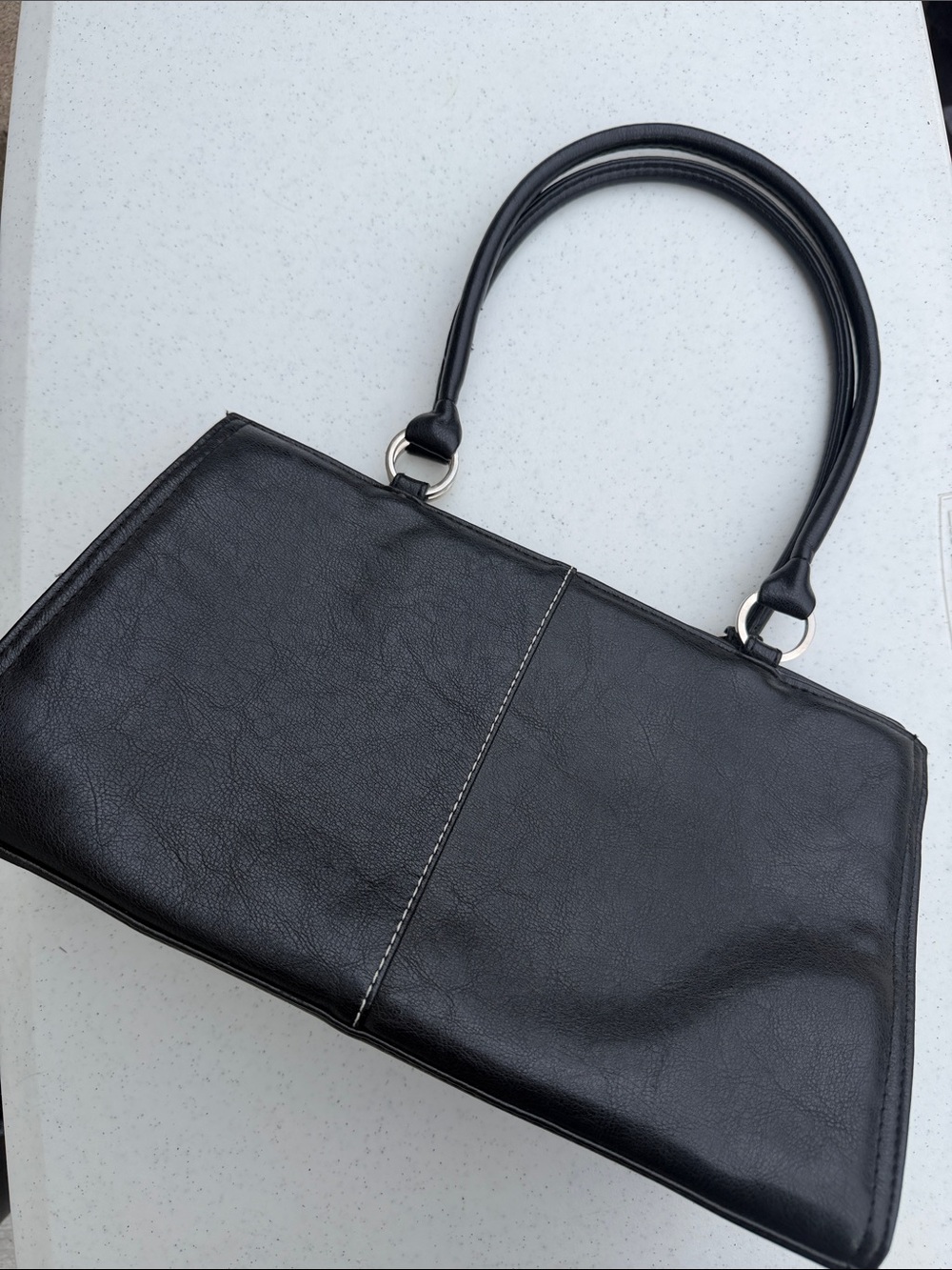 NWOT Classic Black Women's Tote Handbag - Timeless Everyday Style